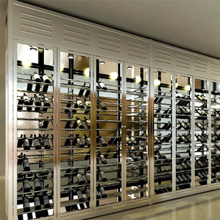 Stainless Steel Wine Cabinet